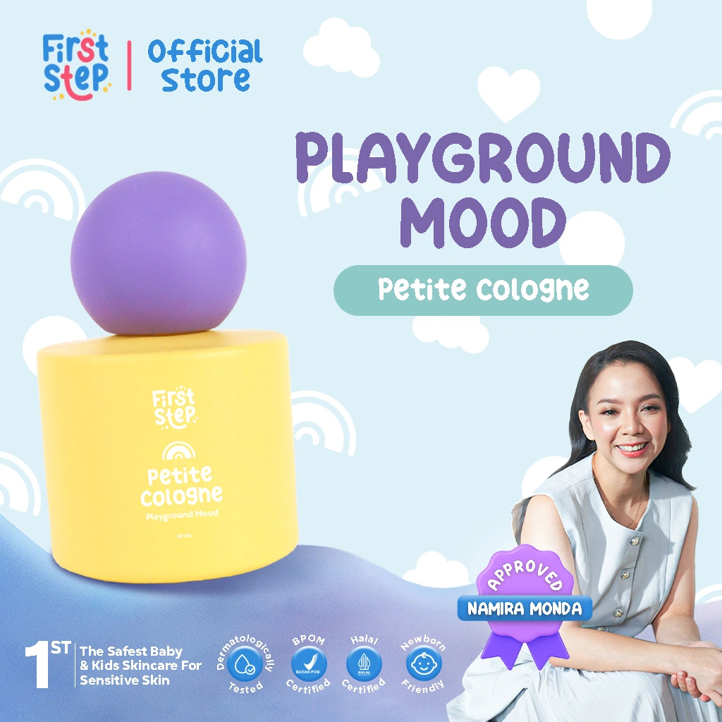 [BEST SELLER] FIRST STEP - Petite Cologne Playground Mood 50ml - Parfum Bayi & Anak