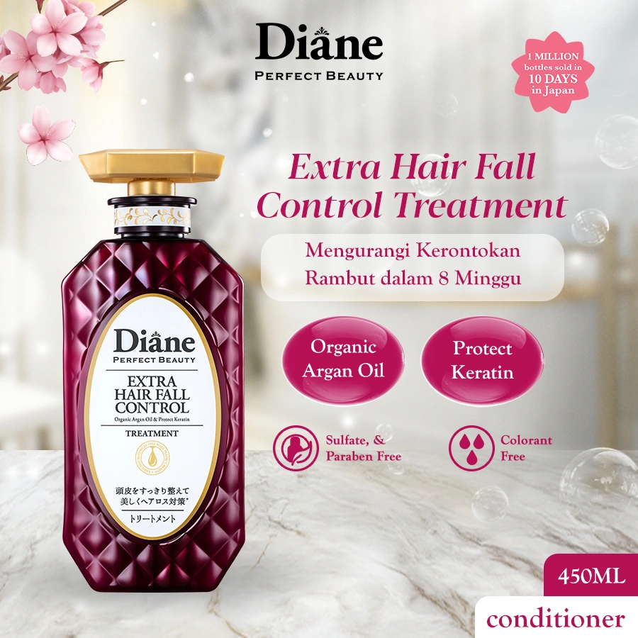 Diane Extra Hair Fall Control Treatment / Conditioner 450ml (Made in Japan)
