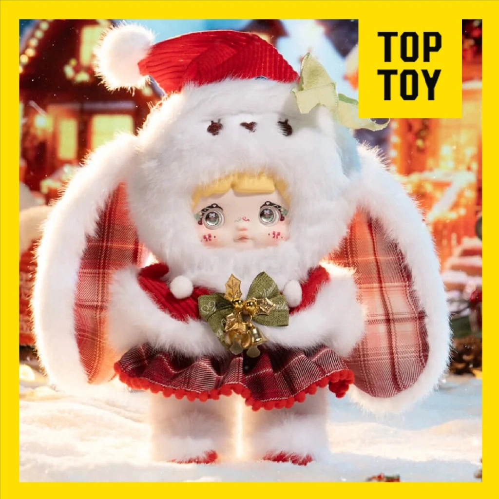 TOPTOY - Nommi V13 Magical Christmas Eve Series Gantungan Tas Gantungan Boneka Nommi Karakter Natal Boneka Edisi Natal