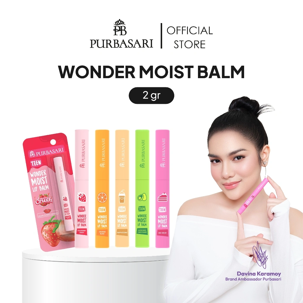 Purbasari Lip Balm / Pelembab Bibir / Solusi Bibir Kering
