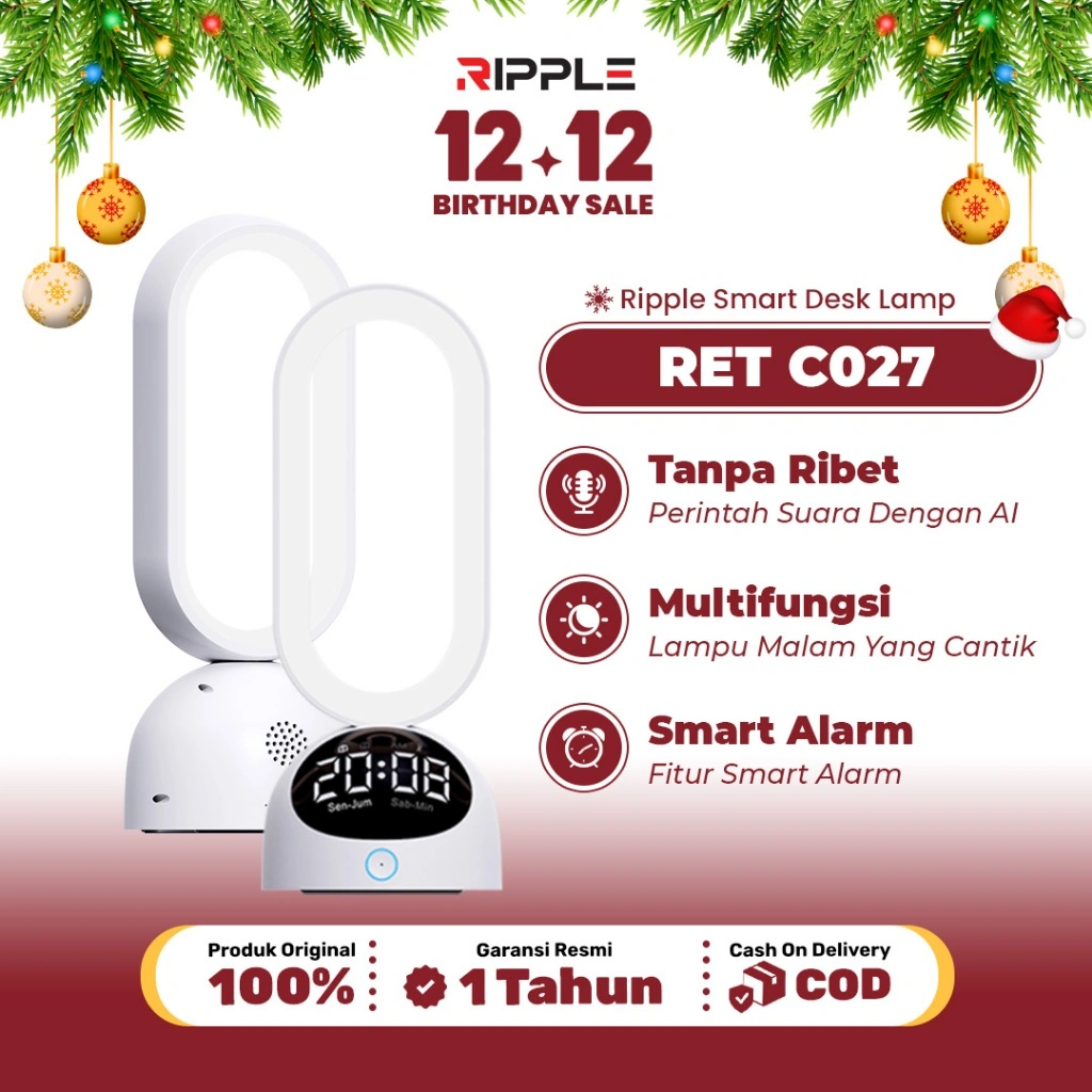 Ripple AI RET C027 Smart Voice Control Desktop Lamp