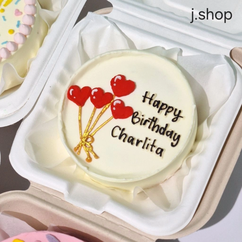 [D10cm] (BISA DADAKAN) BENTO cake  jakarta | Kue Ulang Tahun | Korean Cake | Custom Cake | Birthday Cake [Baca Deskripsi]