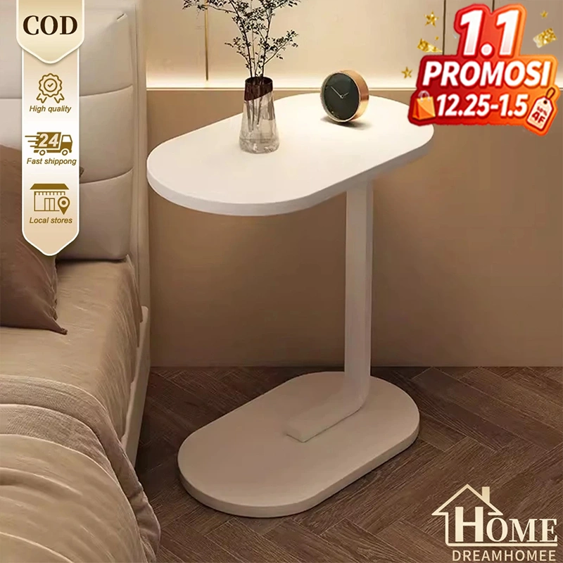 COD Meja Sudut Sofa Meja Side Table Kopi Ruang Tamu Bedside Table Meja Kecil Kamar Meja Teh