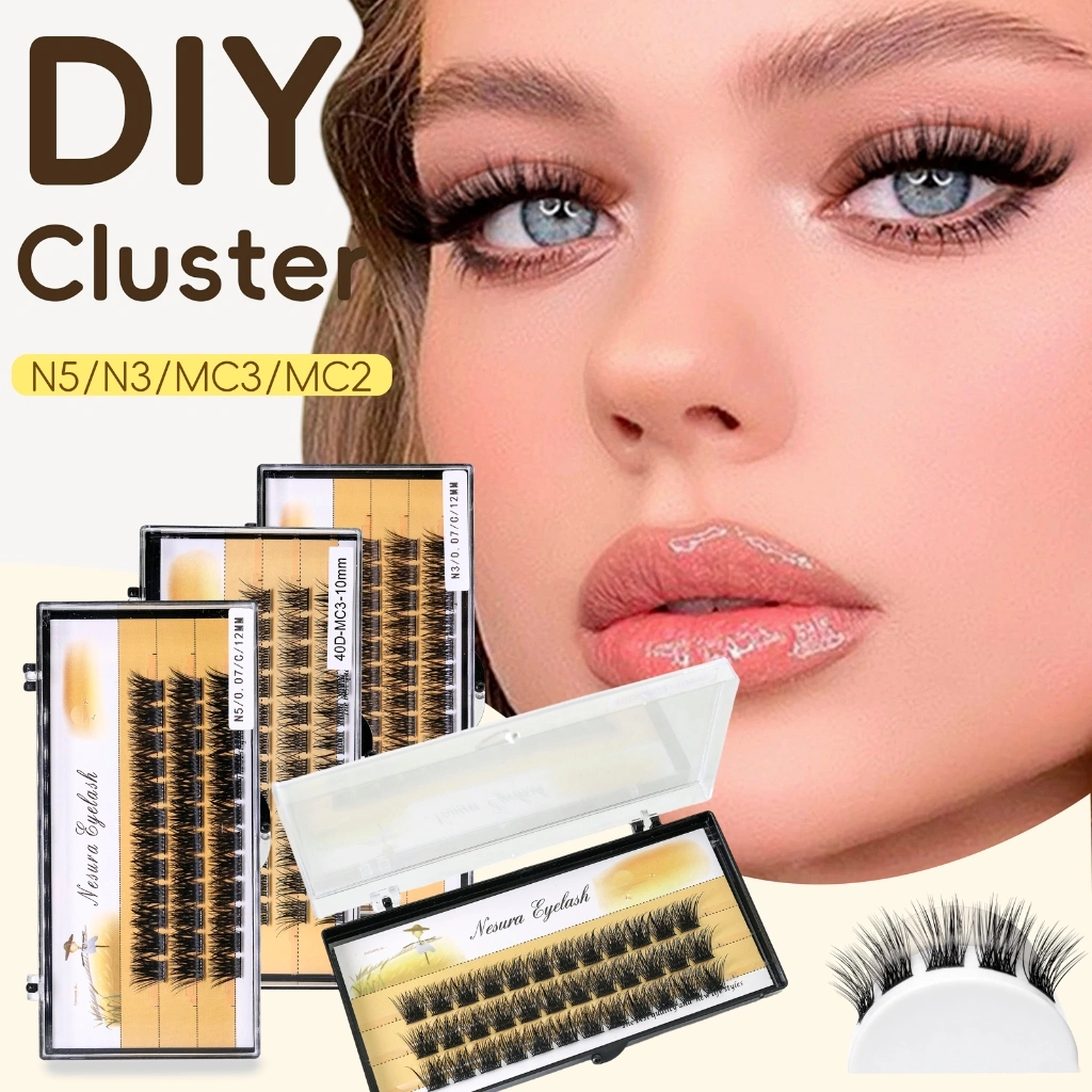 (Mengirim cepat) Bulu Mata Palsu N3 N5 Berkualitas Eyelash Extension 9/10/11/12mm Natural Ekstensi Bulu