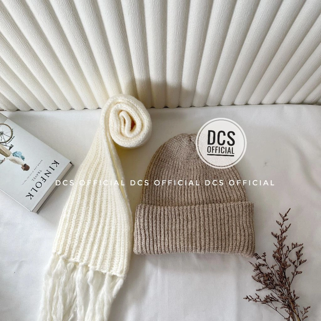 DCS | Paket hemat kupluk syal POLOS TANPA LOGO