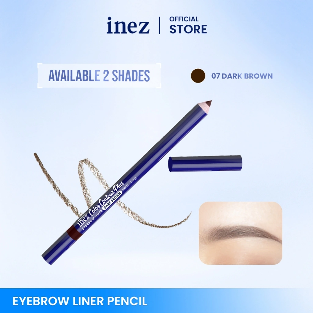 Inez Colour Contour Plus Eyebrow Pencil Liner / Pensil Alis