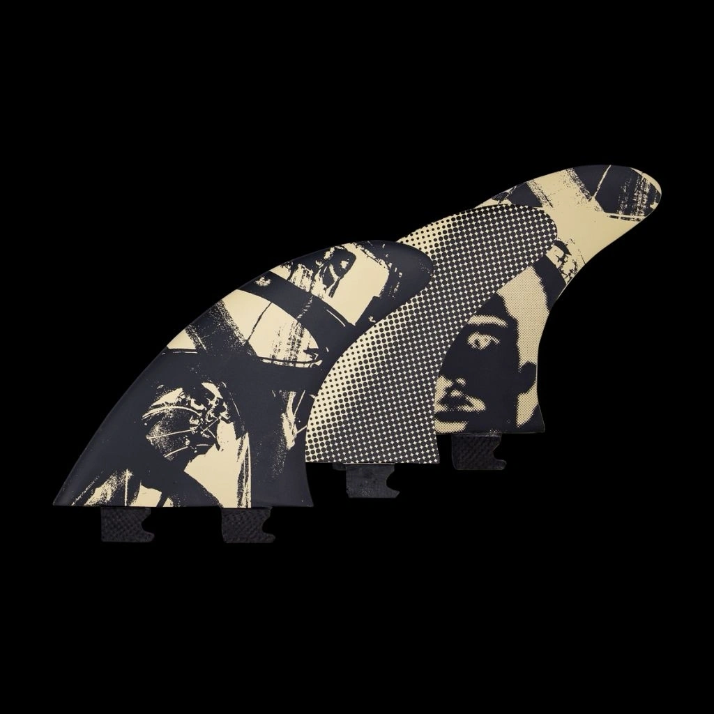 captain Fin Mikey February  3 fin surfboard original