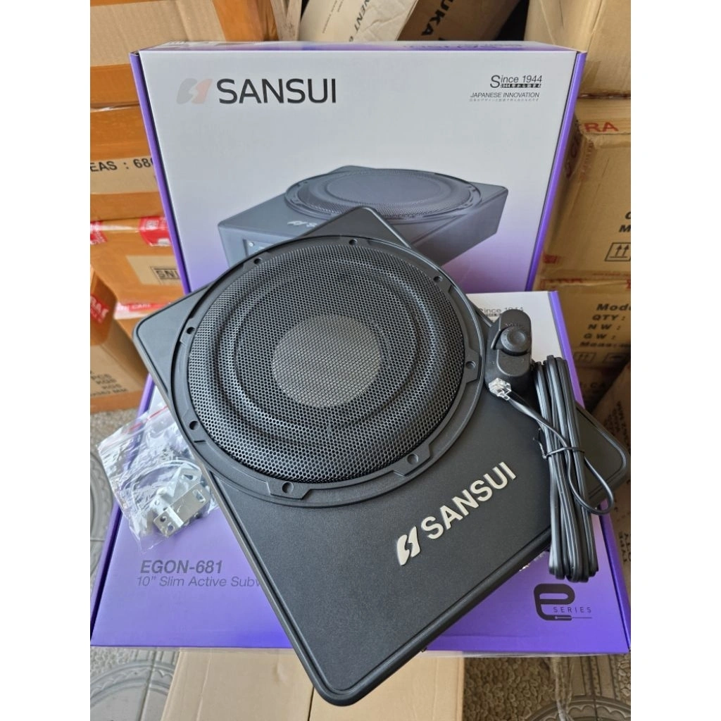 Subwoofer Kolong Sansui EGON-681 10" subwoofer Aktif