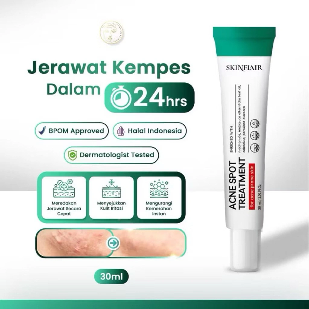 ACNE SPOT TREATMENT by Skinflair Acne Spot skinflair lotion skinflair masker