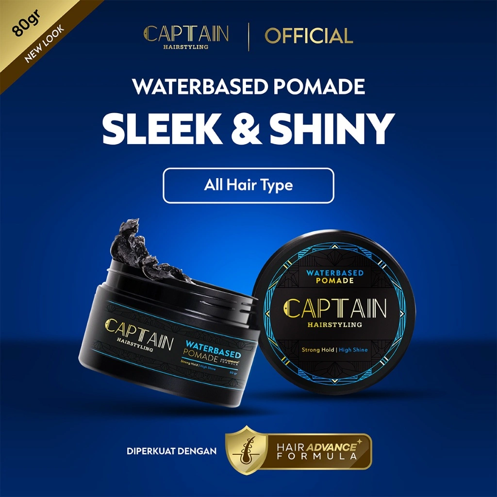 [PROMO] Captain Hairstyling Water Based Pomade