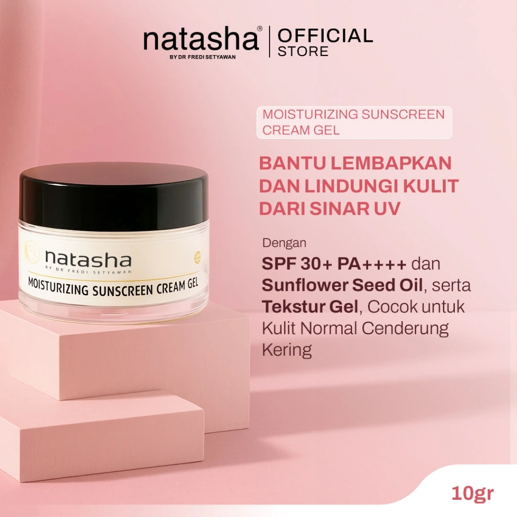 Natasha by dr Fredi Setyawan Moisturizing Sunscreen Cream Gel