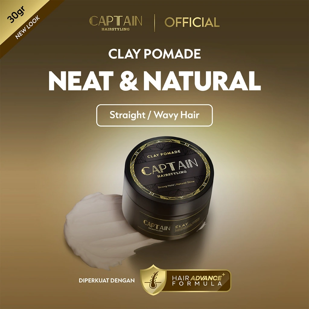 [PROMO] Captain Hairstyling Clay Pomade
