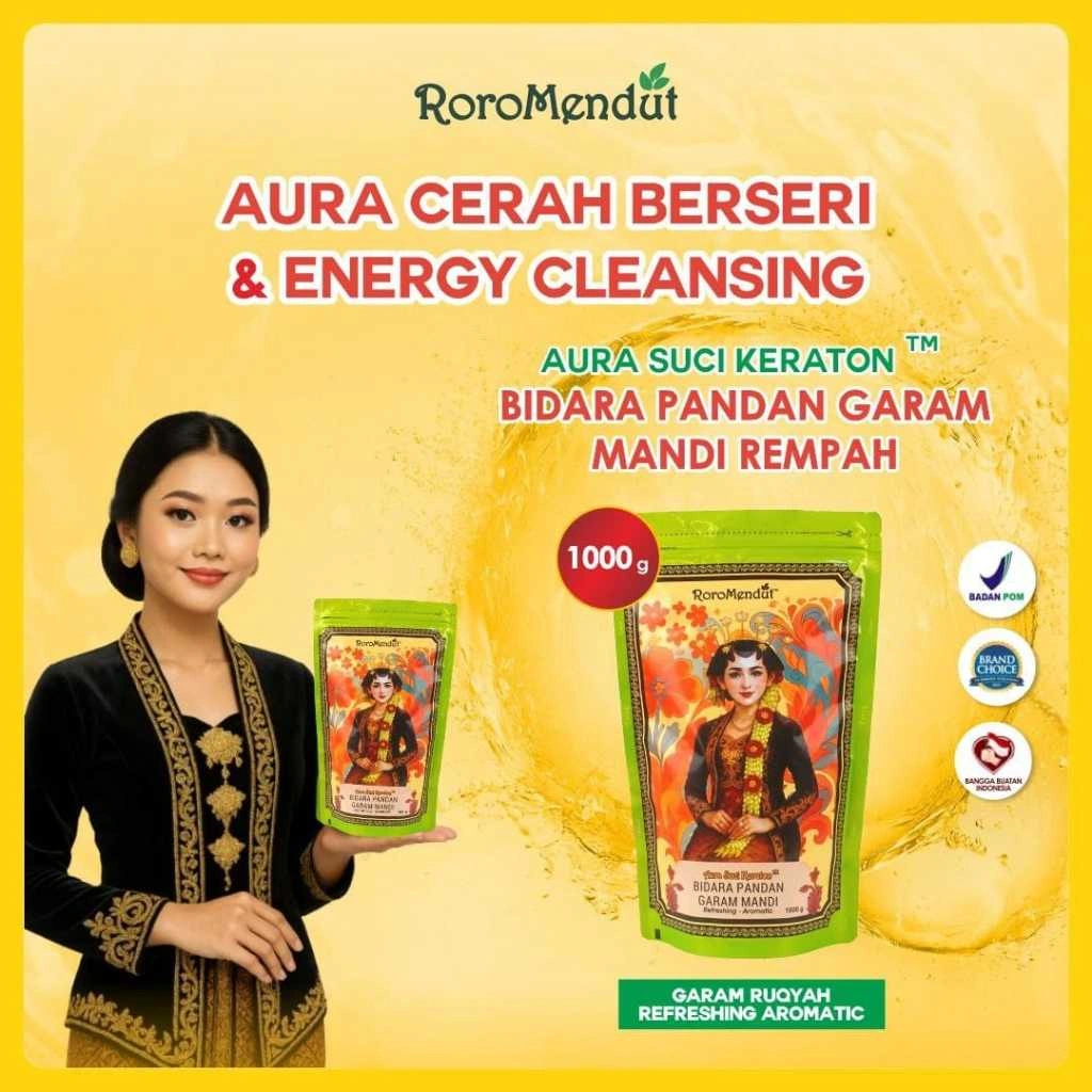 RORO MENDUT Bidara Pandan Garam Mandi Bath Salt