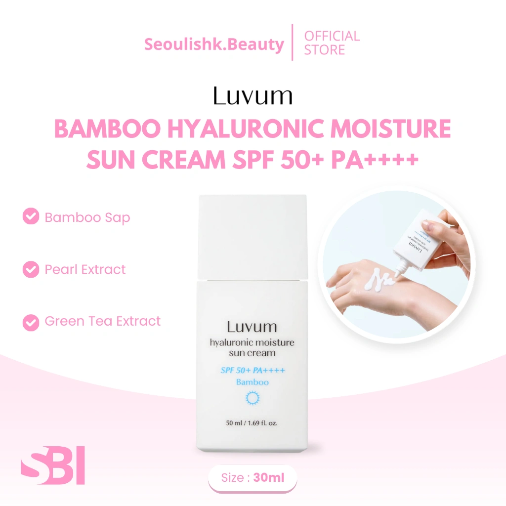 LUVUM Bamboo Hyaluronic Moisture Sun Cream ( 30ml )