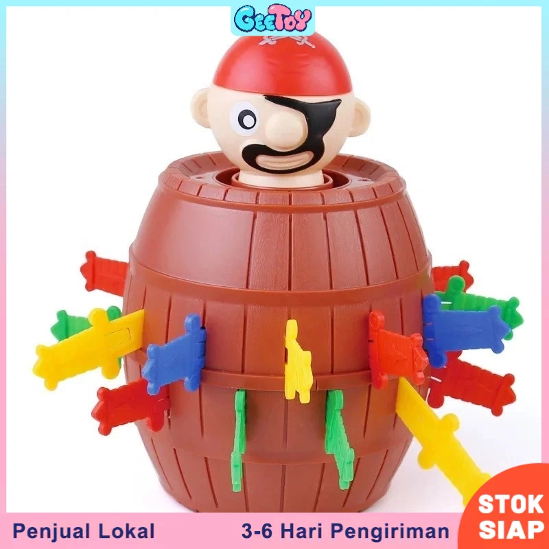 Geetoy Melompat Permainan Bajak Laut Keluarga Papan Permainan Untuk Orang Tua-anak Mainan Interaktif