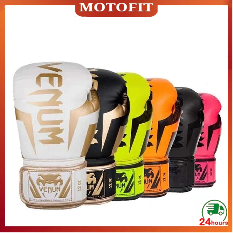 Sarung Tinju Muaythai / MMA / Kick Boxing / Boxing gloves/ Fighting Training / 10oz 12oz 14oz
