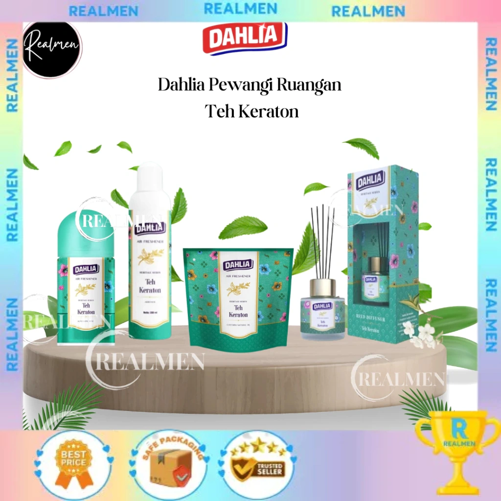 DAHLIA TEH KERATON PENGHARUM RUANGAN / REED DIFFURSER / AEROSOL / REFFIL / ONE FOR ALL