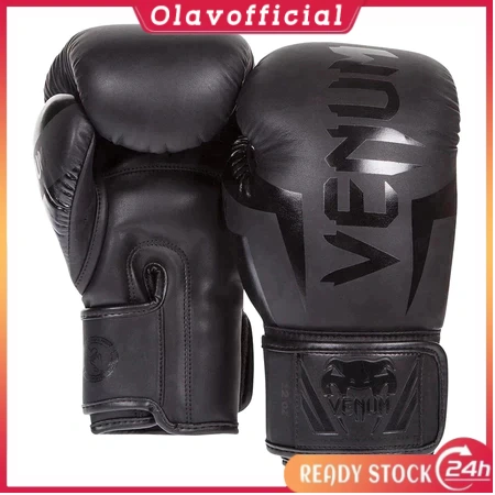 Sarung Tinju Anak & Dewasa / Sarung Tinju Muay Thai Premium Kulit PU Boxing Gloves 6oz 8oz 10oz 12oz