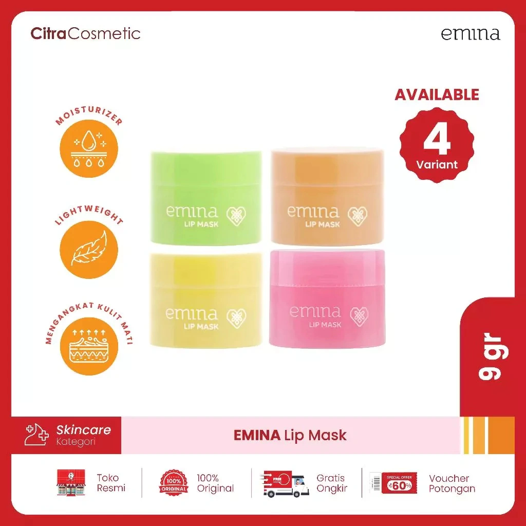 Emina Lip Mask Series 9 Gr