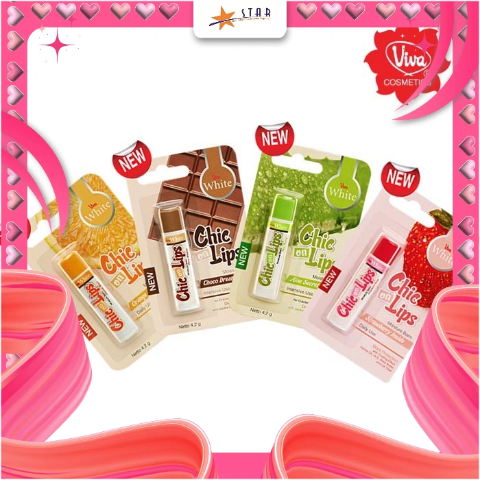 * STAR * VIVA CHIC ON LIP BALM - 4.2GR