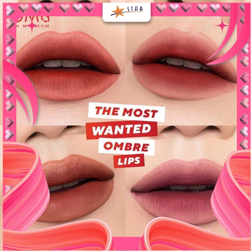 * STAR * PAKET OMBRE OMG MATTELAST LIP CREAM (DAPAT 2 PCS)