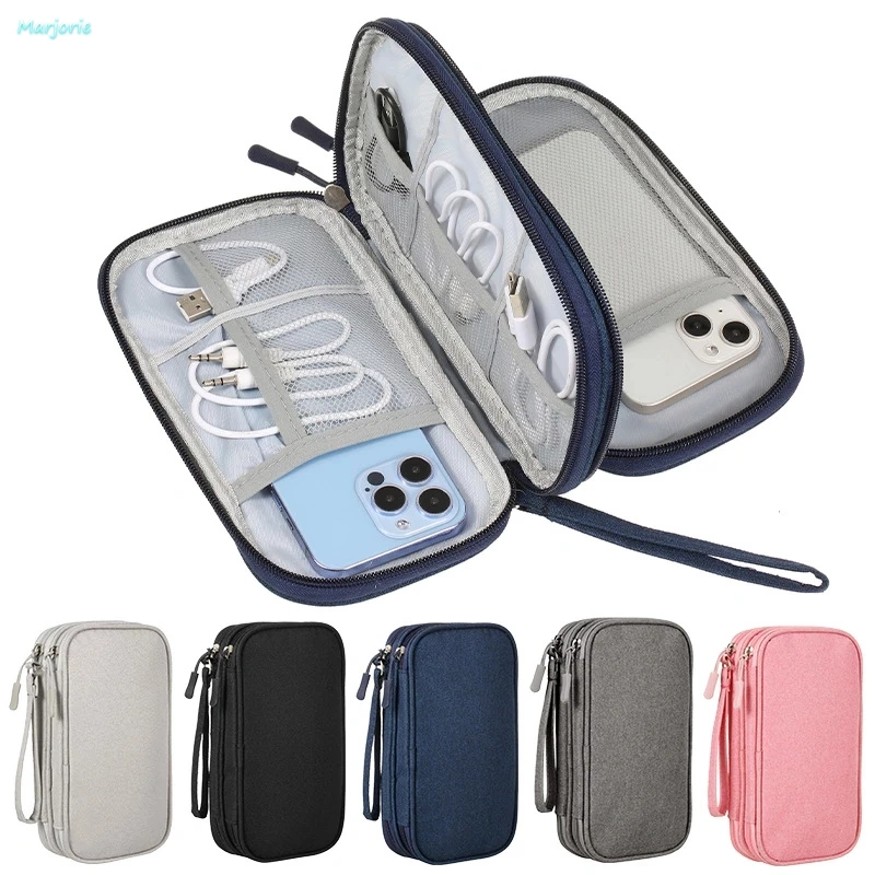 COD TAS HANDPHONE / TAS POWER BANK/ TRAVEL ORGANIZER / TRAVEL BAG / POUCH KABEL / KOREA-MJD