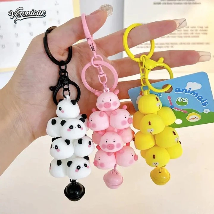 Tali Gantungan Hp Hewan Peliharaan Lucu Aksesoris ponsel Gantungan Hp Lucu Boneka Kartun Anti Hilang Kreativitas Aksesoris Tas-Ver