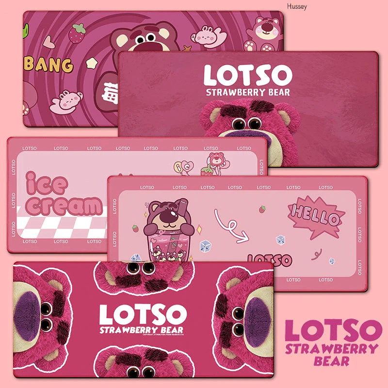 Mouse pad Gaming XL Mousepad Besar 80*30Cm Lotso Gaming Desk Mat-Hu