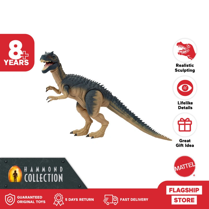 Jurassic World Hammond Collection Allosaurus - Mainan Action Figure
