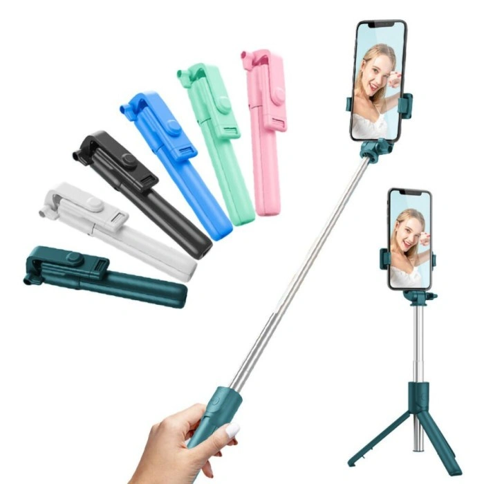 Autoshope Tripod Tongsis Live Broadcast Selfie Stick Shutter Expandable JC-11