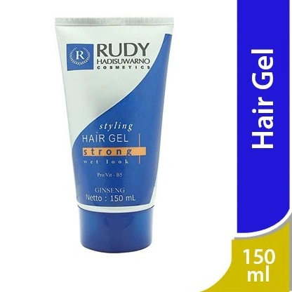Rudy Hadisuwarno Styling Hair Gel Strong / NormalGinseng 150 ml / Gel Rambut / Pomade / Hair Styling Gel