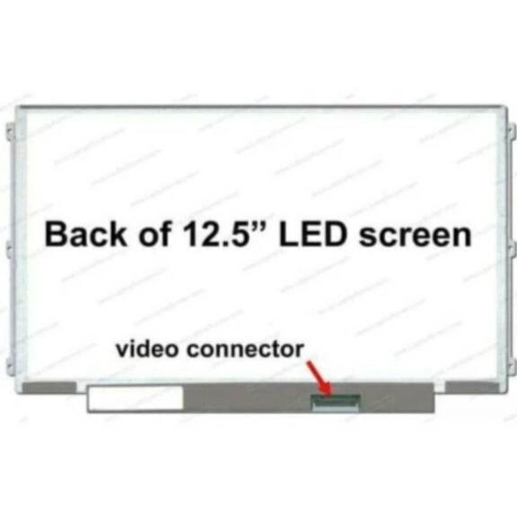 LED LCD Laptop HP EliteBook 820 G1, 820 G2, 820 G3, 820 G4, 725 G3, 725 G4 Series 12.5 Inch 30 Pin