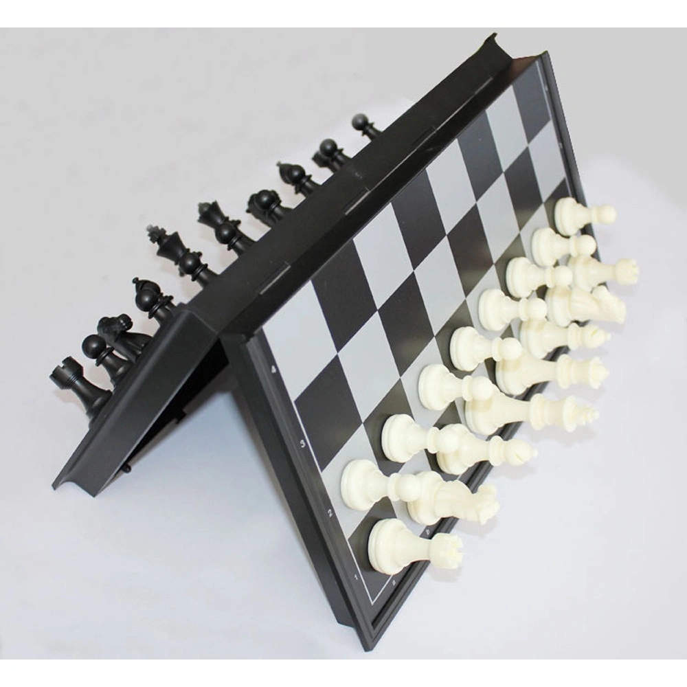 [FAMILY STUFF] - UB Permainan Papan Catur Magnet Folding Chessboard - 3810B-C - Black White