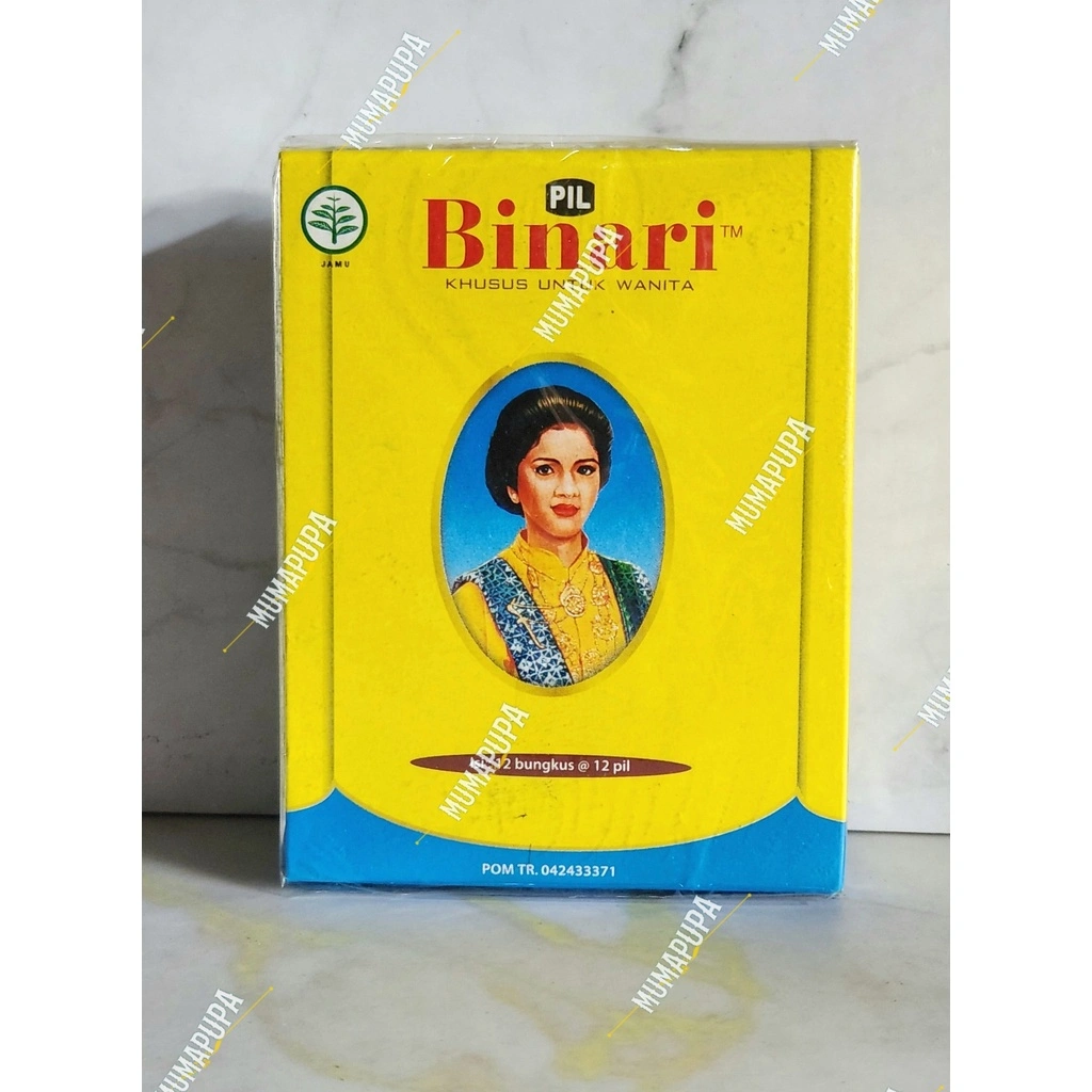 JAMU BINARI PIL UNTUK KESEHATAN WANITA ASLI