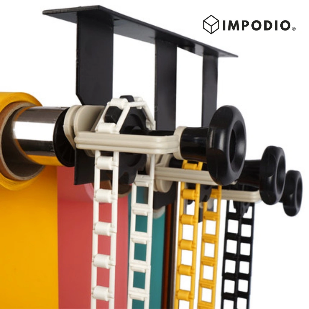 IMPODIO Kerekan Background manual 3 roll bisa lebar 3m / hanging Background roller
