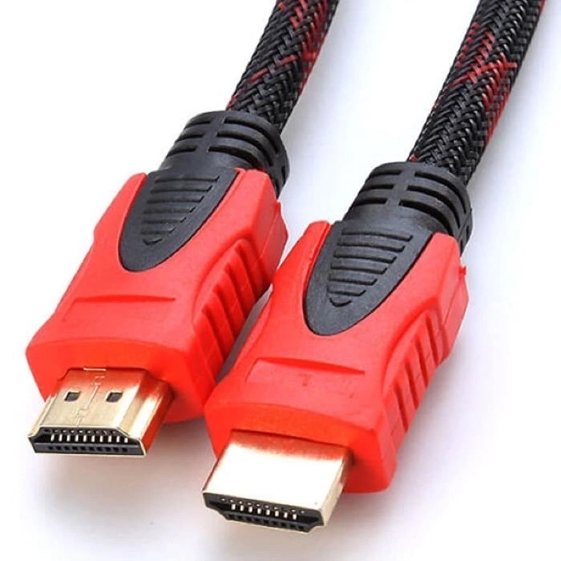 KABEL HDTV HDMI TO HDMI 1.5M / 3M / 5M Serat Jaring V1.43D 1080P HIGH QUALITY / SPEED 150CM Nylon 500CM 300CM
