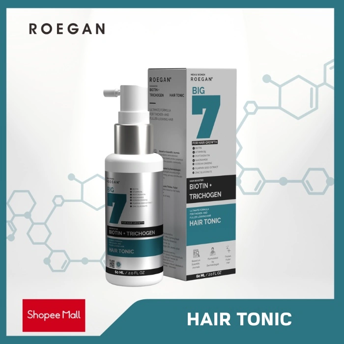 ROEGAN Big 7 Hair Booster Biotin + Trichogen Hair Tonic