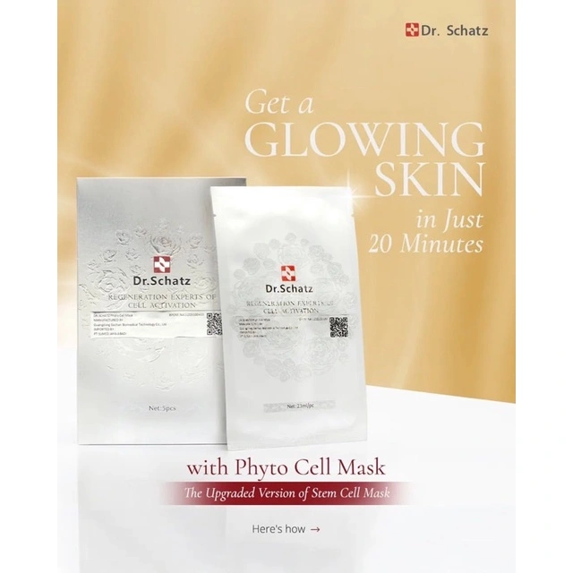 Dr Schatz Phyto Cell Mask (5 sheet) - New Stem Cell Mask