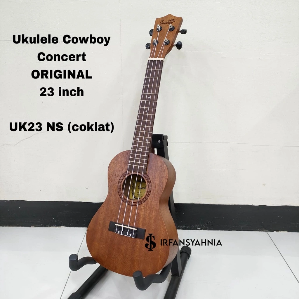 UKULELE COWBOY CONCERT CONCERTO 23" ORIGINAL KUALITAS IMPORT
