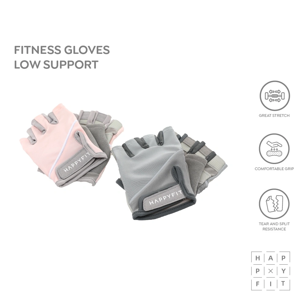 HAPPYFIT - Fitness Gloves Low Support / Sarung Tangan Anti Slip Fitness Gym