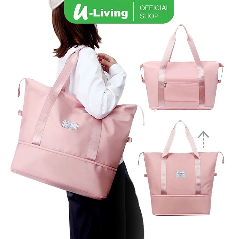 U-Living Duffel Bag Tas Duffel Tas Travel Lipat Tas Gym Besar Tahan Air TT002