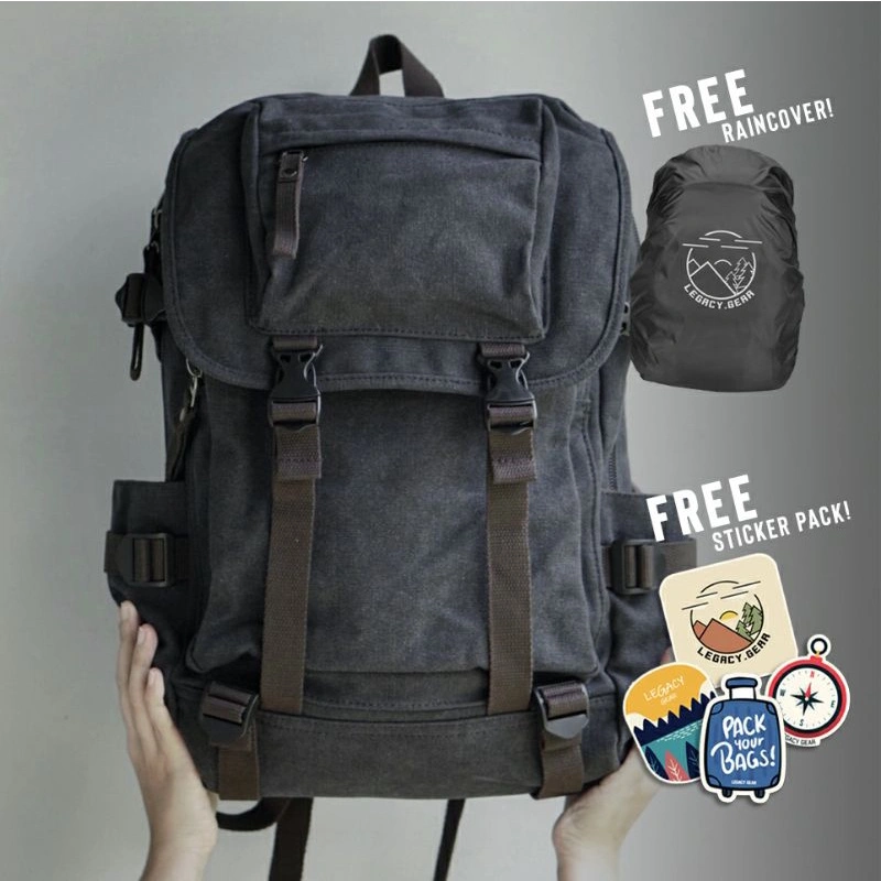 Oreyo - Legacy Gear - Backpack - Tas Ransel Pria Wanita - Tas Laptop