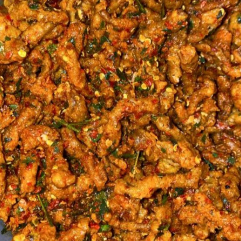 Keripik Usus Pedas (1 KiloGram dan 500 Gram)