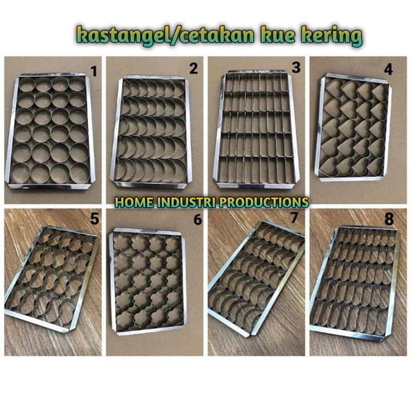 Cetakan kue nastar / cetakan kue kering / kastangel stainless