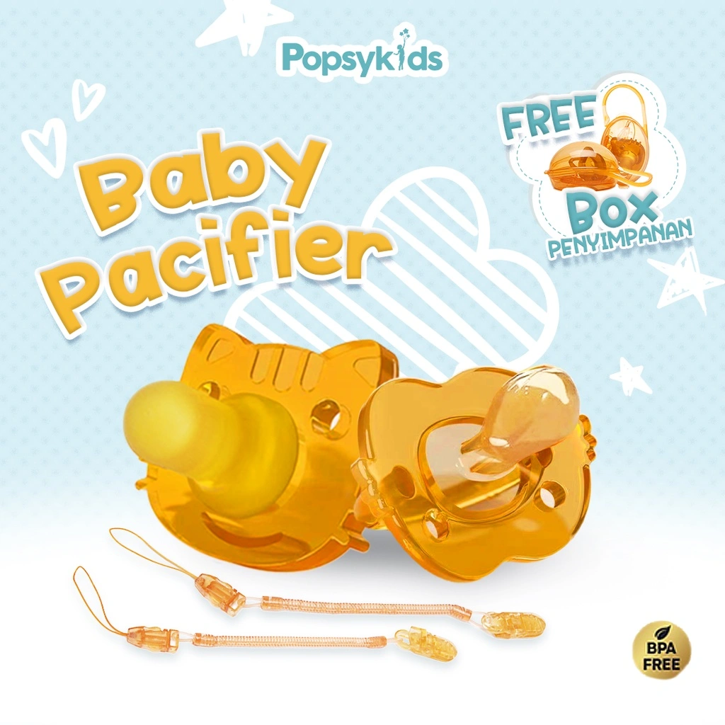 Popsykids Silicone Baby Pacifier Dot Bayi