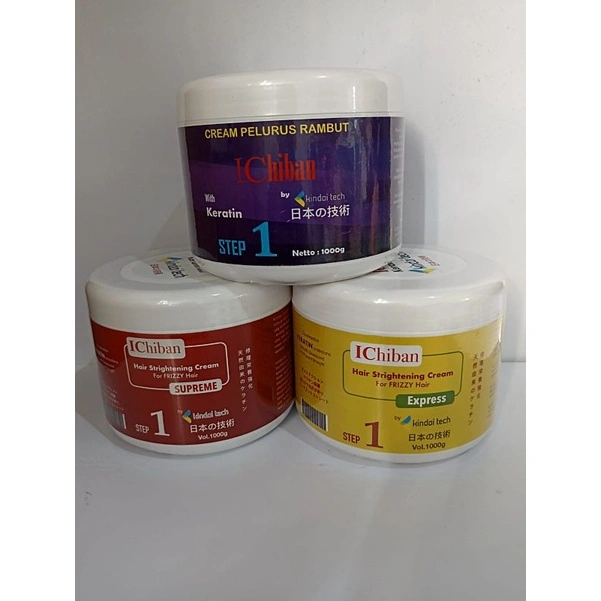 smooting keratin Ichiban step 1 kemasan 1kg