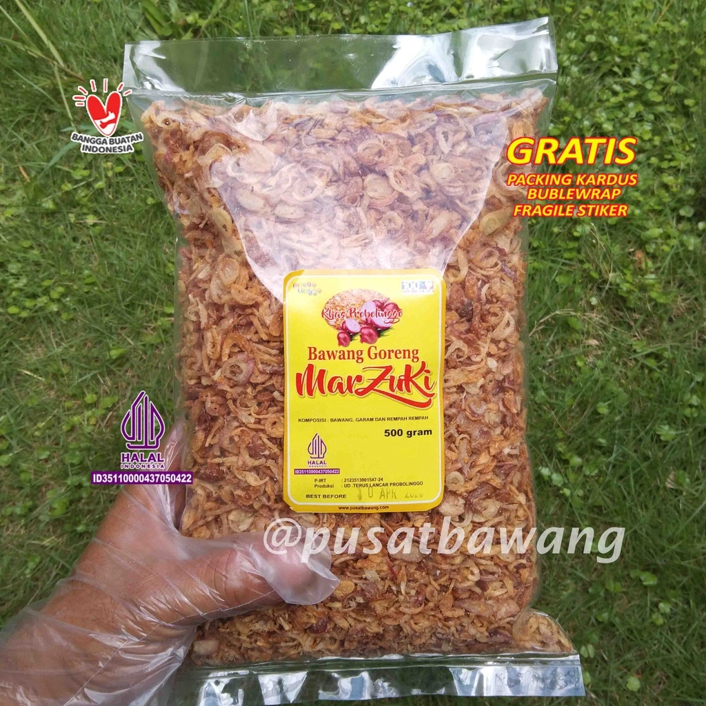 bawang goreng asli probolinggo 500 gr