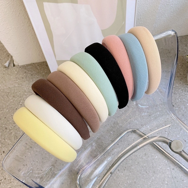 Town Shell CLOUD Korean Headband / Bando Tebal Korea Empuk / Bandana Lebar