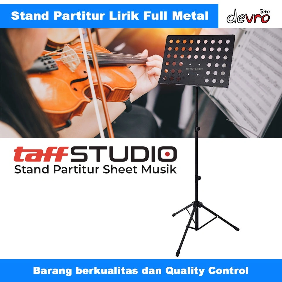 Stand Partitur Sheet Musik - Stand Lirik - TaffSTUDIO P-06 - P-06HC - FL-05R