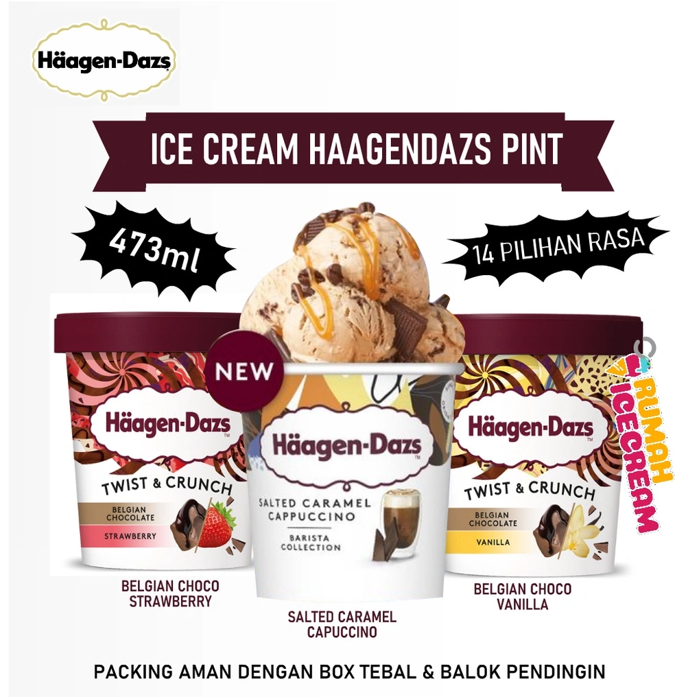 Ice cream Haagen Dazs Pint